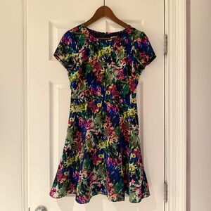 A-line abstract dress